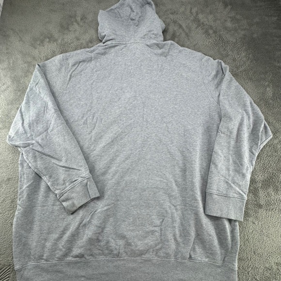Levis Mens Gray Big Logo Hoodie Pullover Sweatshirt Size‎ 4XLT - Picture 3 of 10